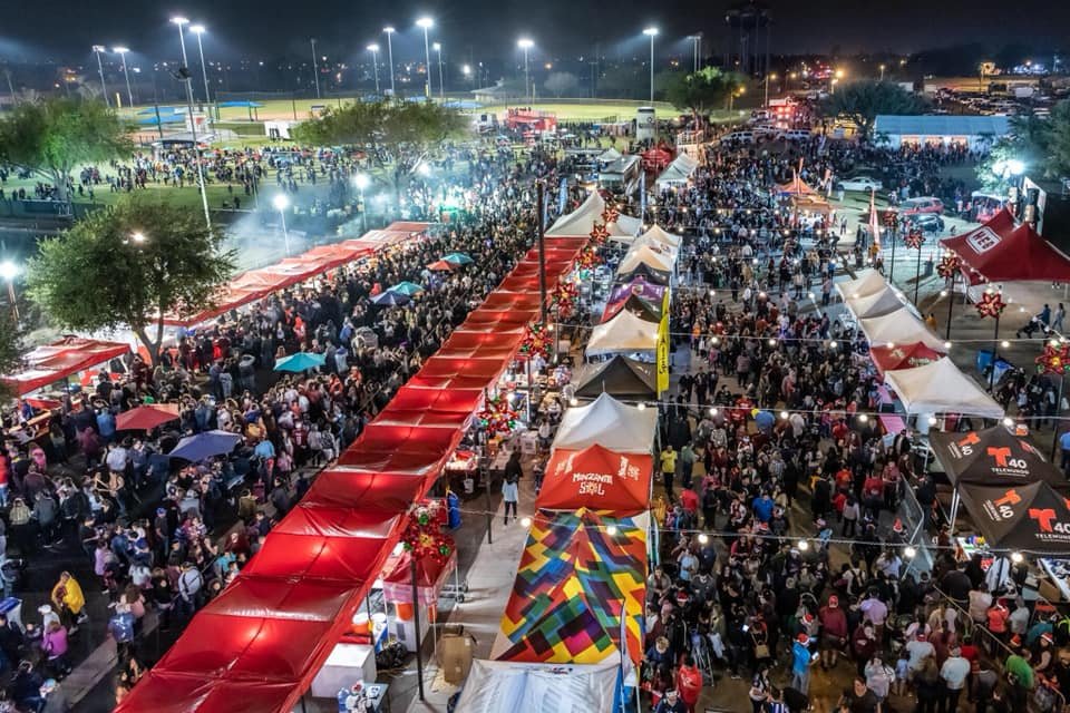 min press rockin around the sounth pole mcallen holiday parade 2021